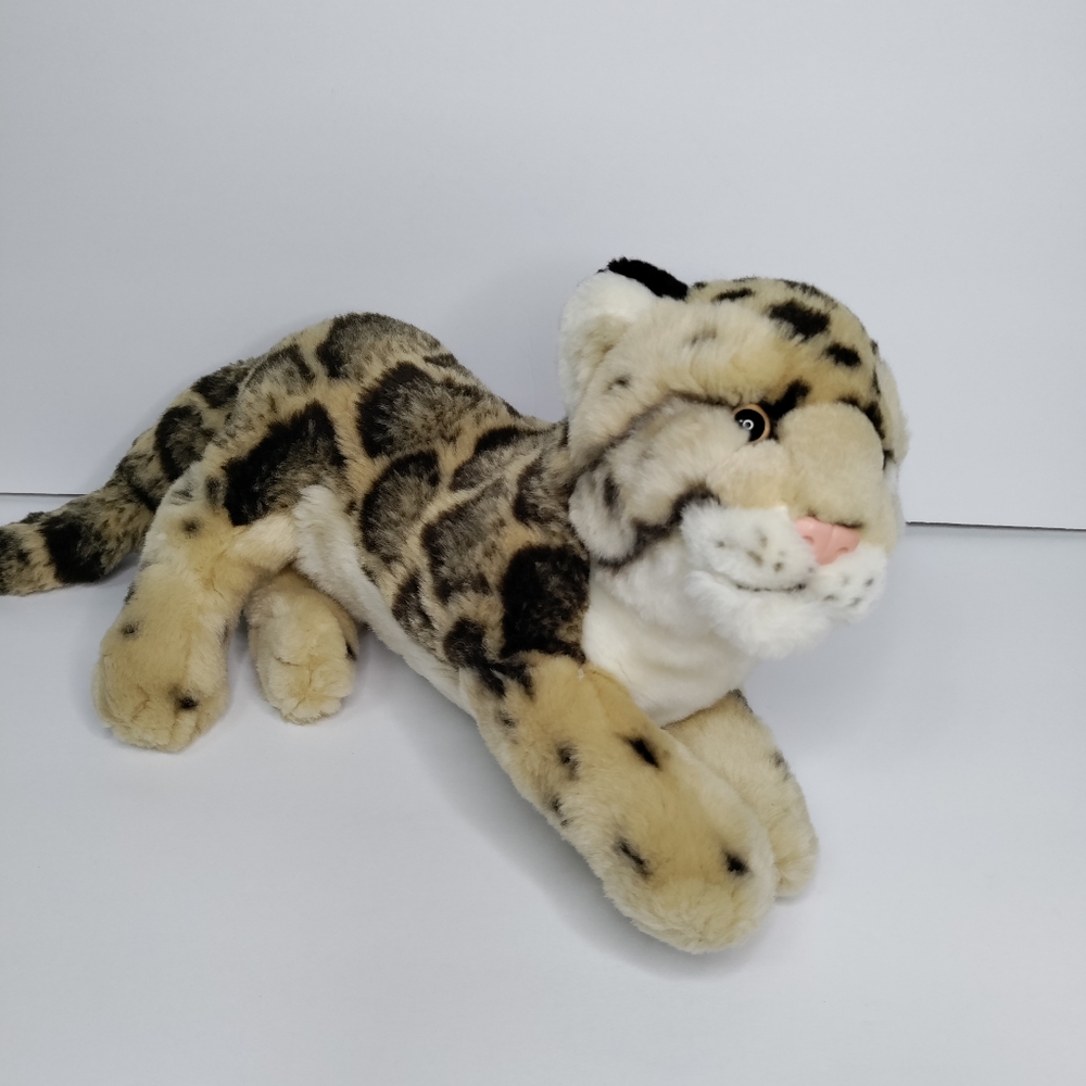 Webkinz Signature Clouded Leopard Endangered Species 12” Plush No Code GANZ T20.
